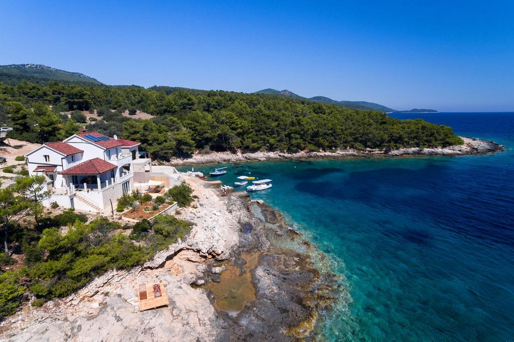 Wunderschöne, atemberaubende Villa am Meer auf der Insel Korčula