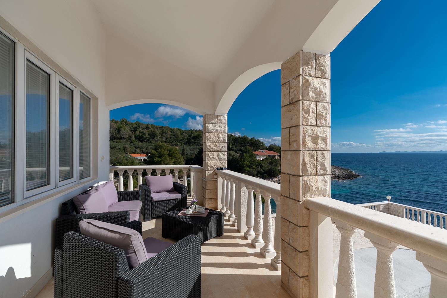 Seafront House on Korcula Island,Dubrovnik Region