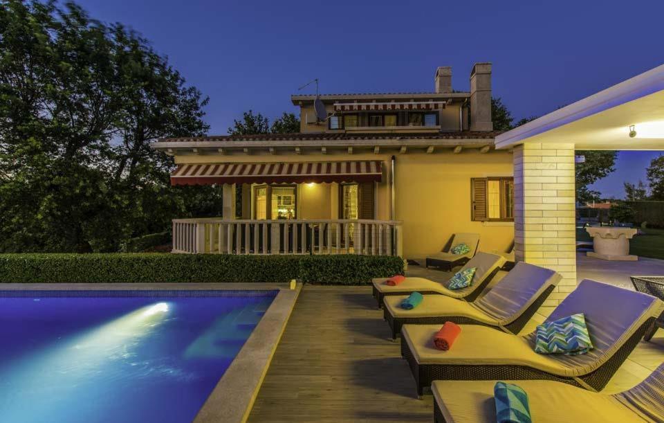 Amazing view villa for sale, Labin Istria,. Croatia, swimming poo