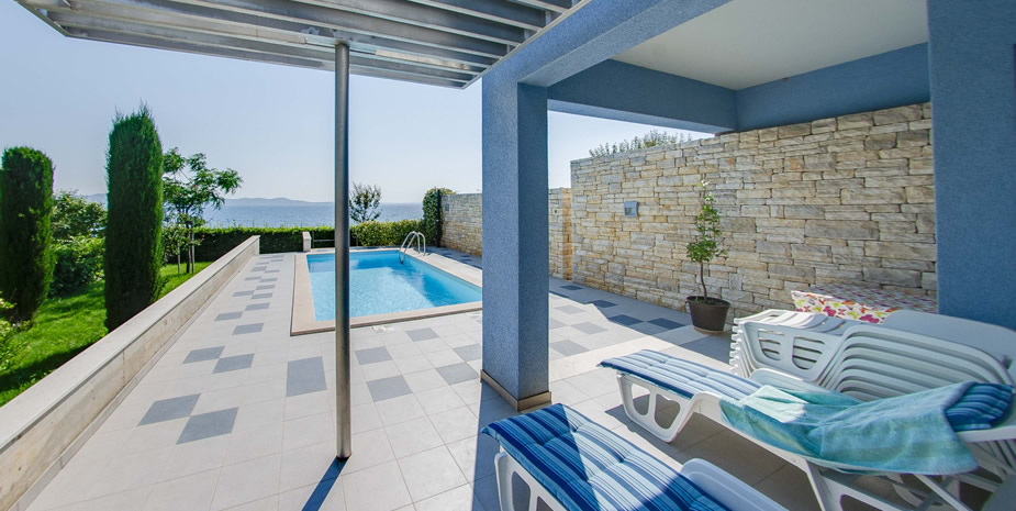 Seafront house for sale in Zadar, Croatia, but property, sea view, 