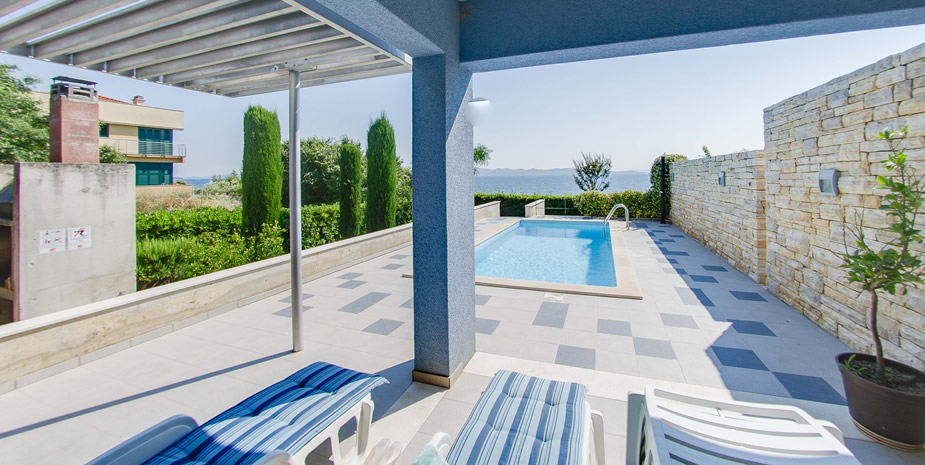 Seafront house for sale in Zadar, Croatia, but property, sea view,