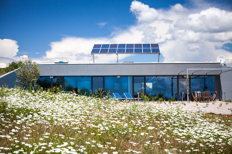 Ultra modern sea view villa Krk island, Croatia, architecture 