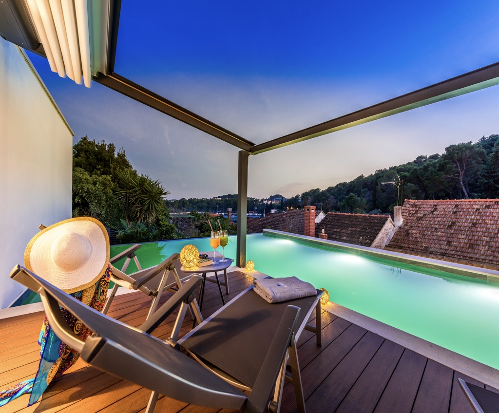 Amazing new design villa for sale on Korcula island, Korcula center property