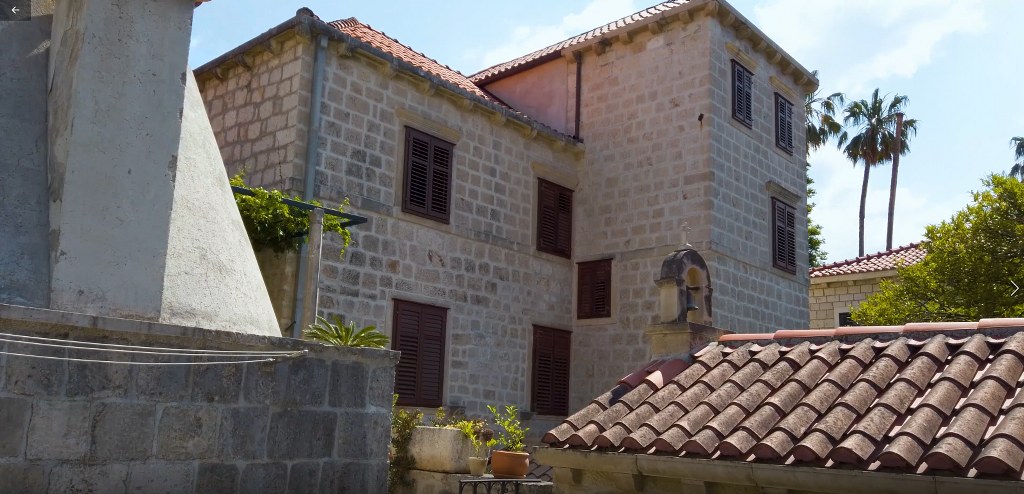 Cultural heritage property for sale in Cavtat Croatia stone house castle