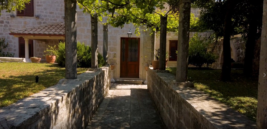 Cultural heritage property for sale in Cavtat Croatia stone house castle