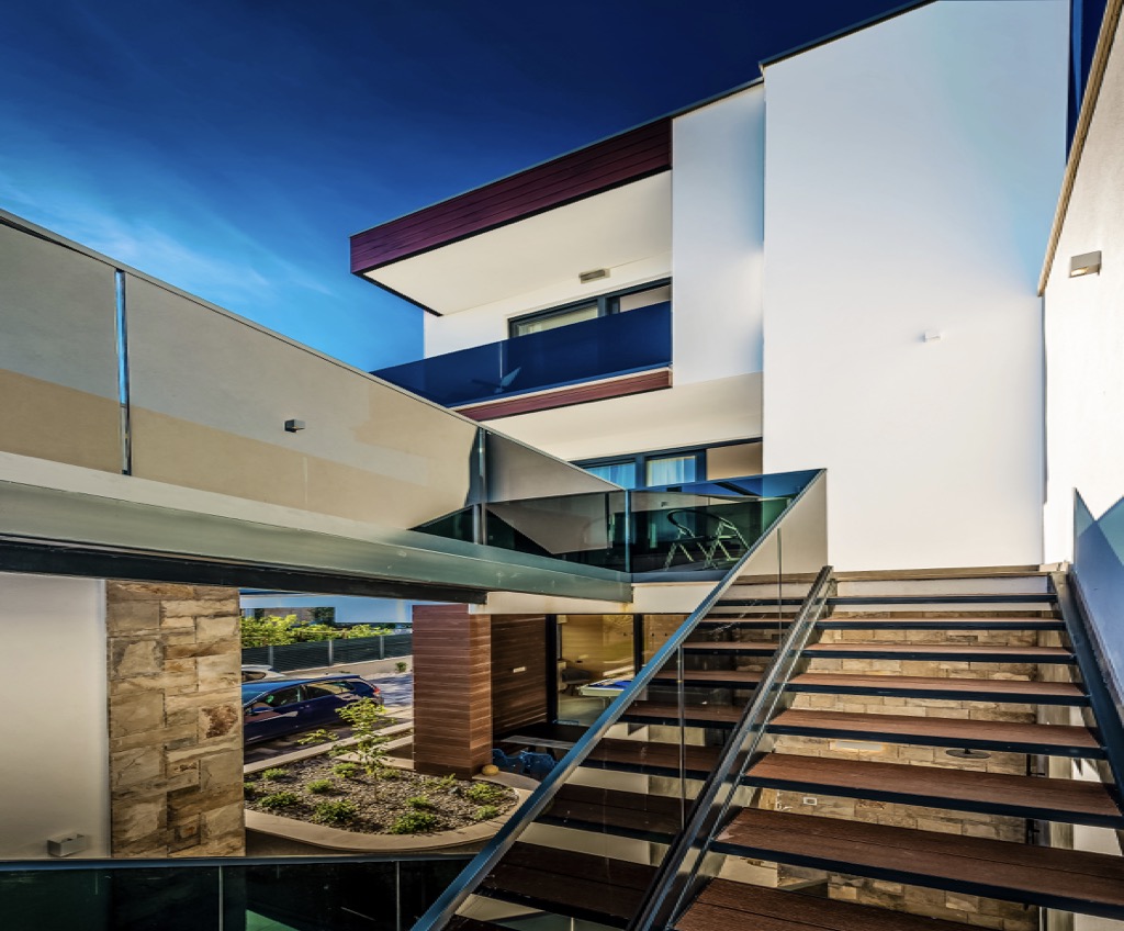Amazing new design villa for sale on Korcula island, Korcula center property