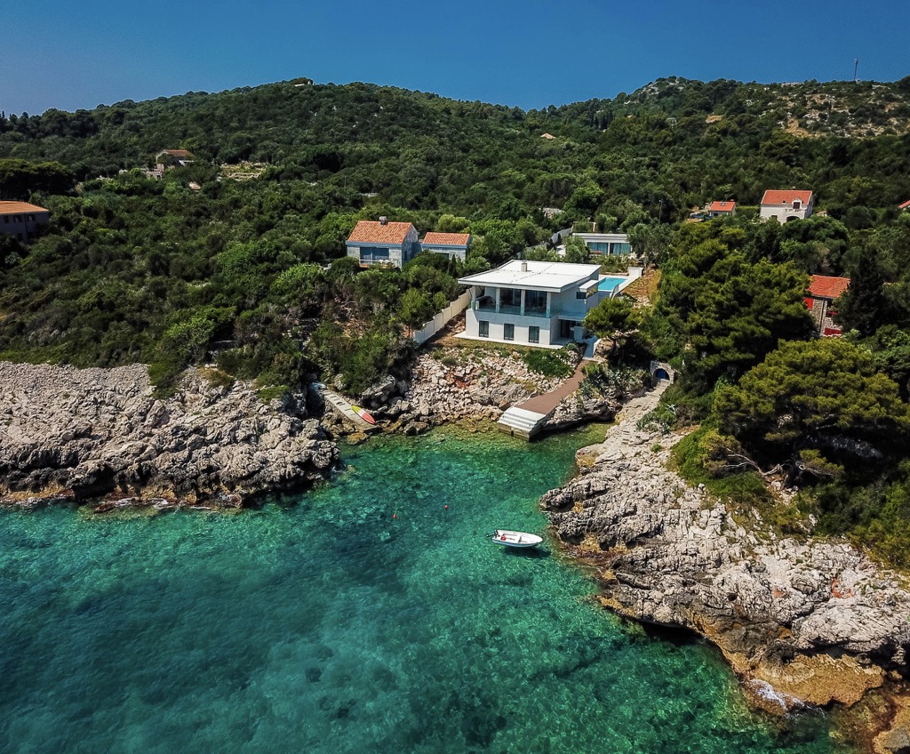 Seafront villa for sale ok Kolocep island Kalamota Dubrovnik