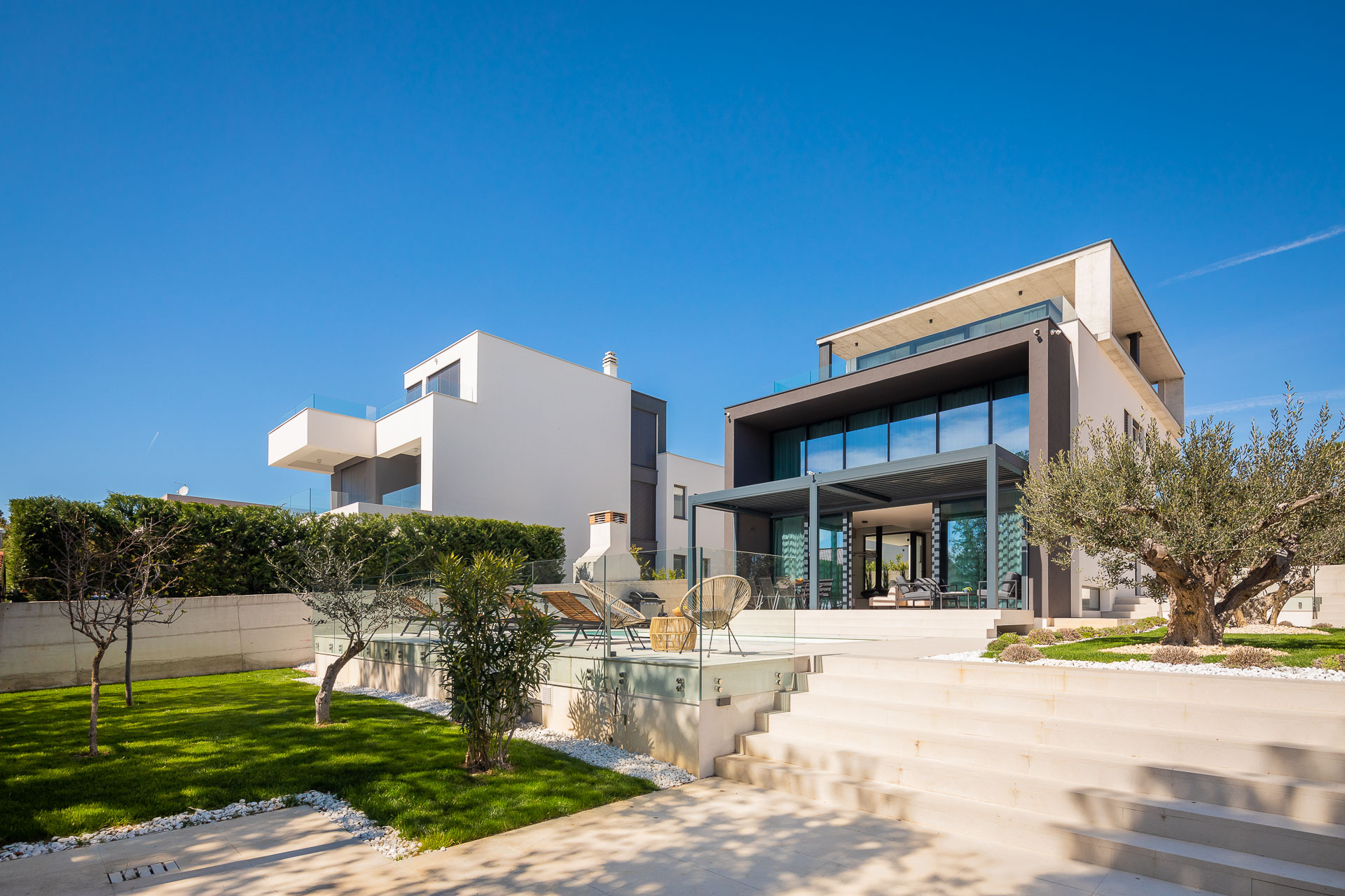 New sea view villa in Zadar region, villa for sale