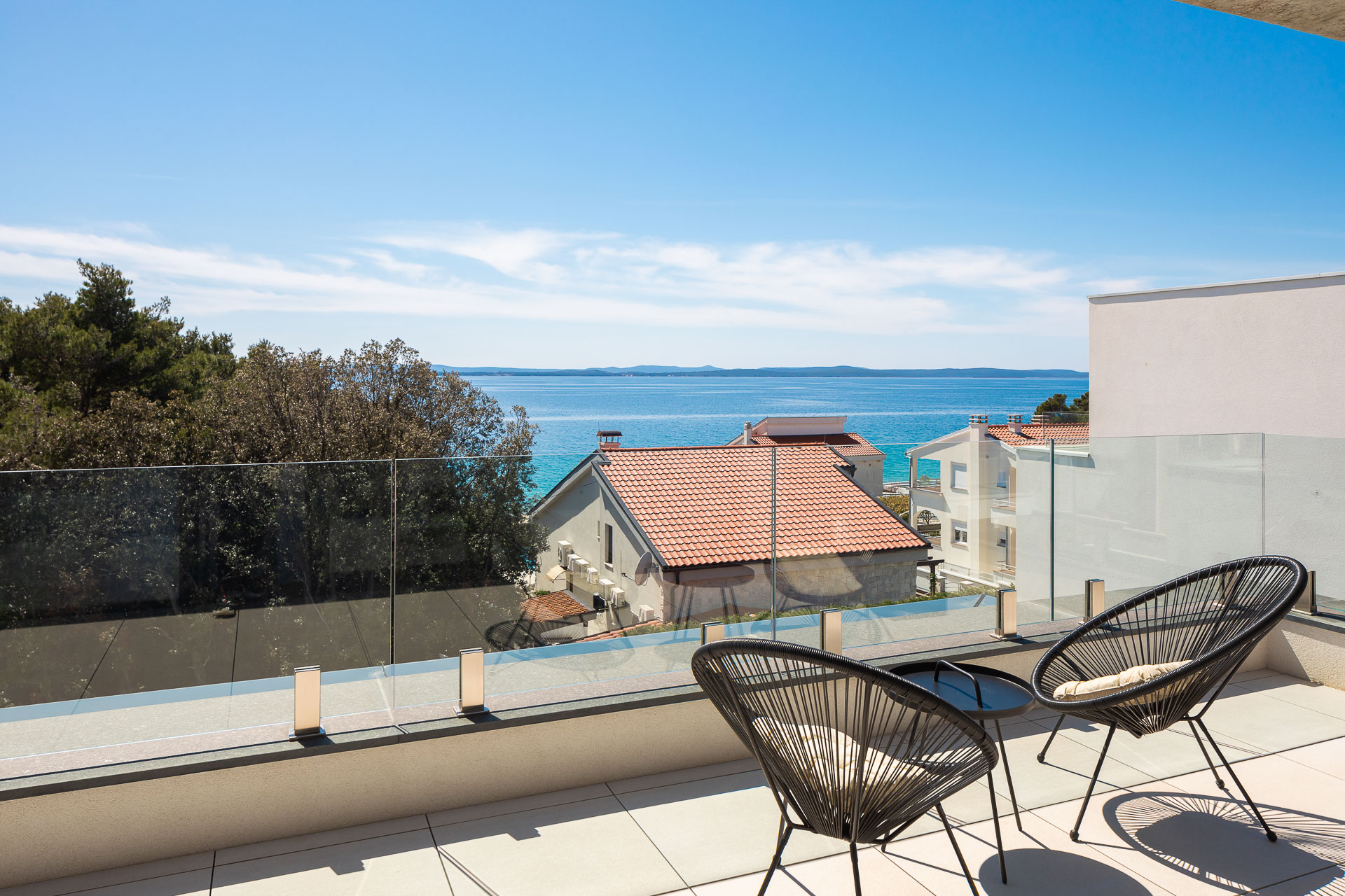 New sea view villa in Zadar region, villa for sale