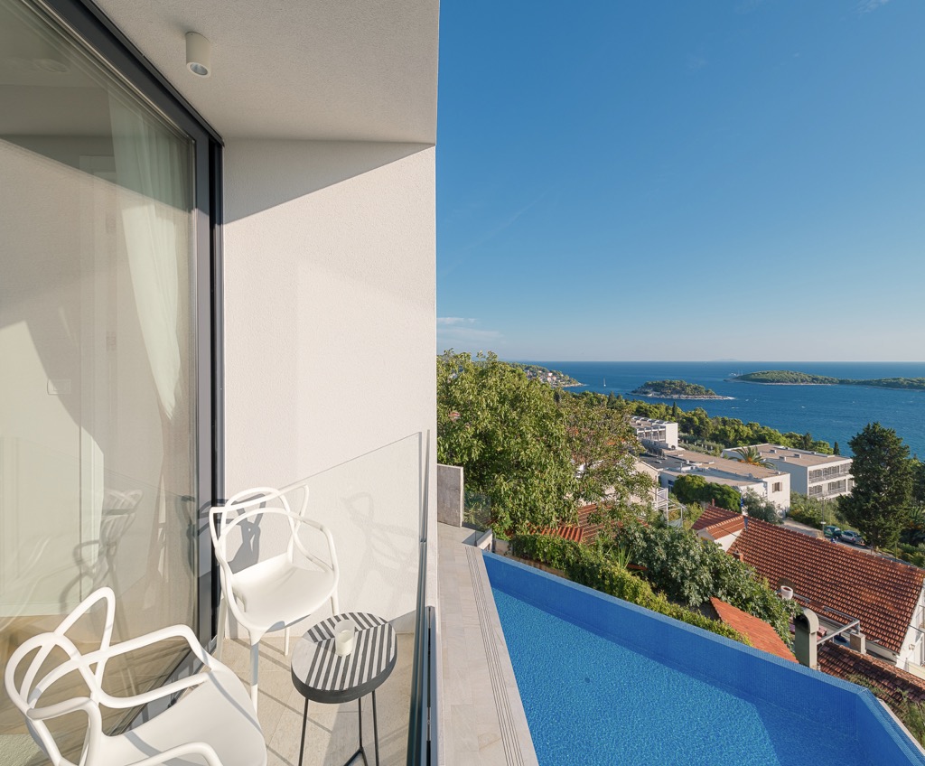 Sea view modern villa for sale in Hvar, Hvar island Croatia buy luxury villa