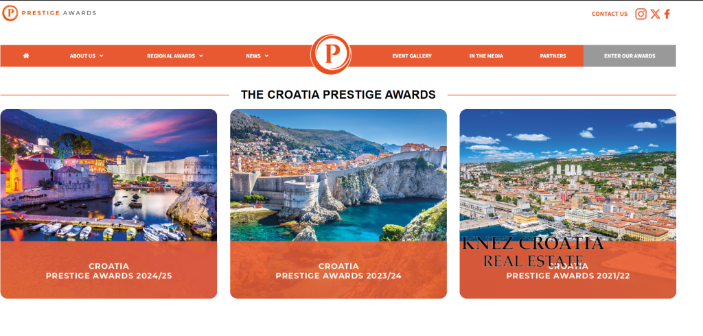 Real estate agency of the year 2021 by Prestige awards